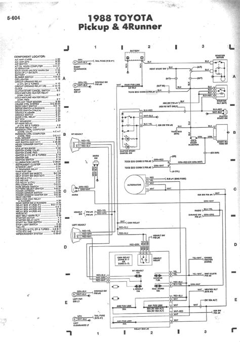 1988 toyota truck wiring diagram 
